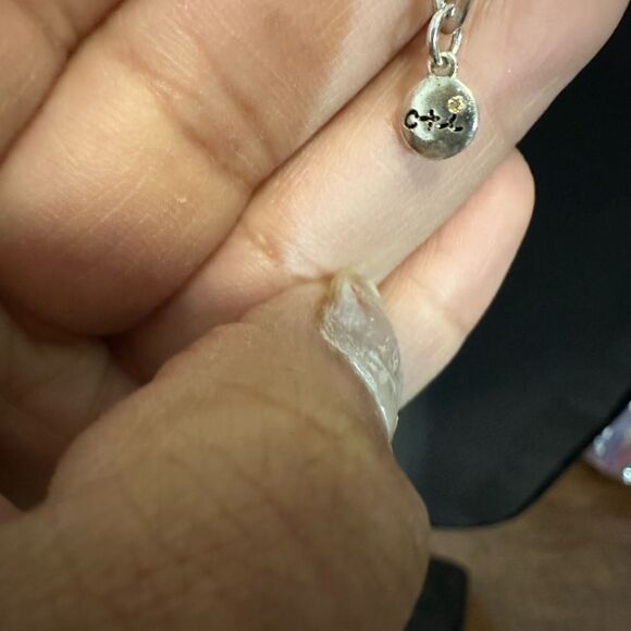 Chloe + Isabel Interlocking Double Teardrop Necklace - Picture 3 of 5